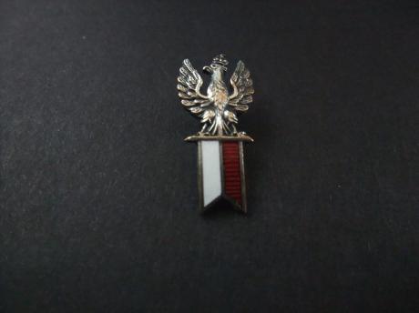 Poolse aAdelaar met kroon,nationale symbool van Polen